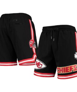 Men's Kansas City Chiefs Black Shorts