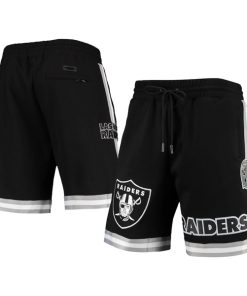 Men's Las Vegas Raiders Black Shorts1