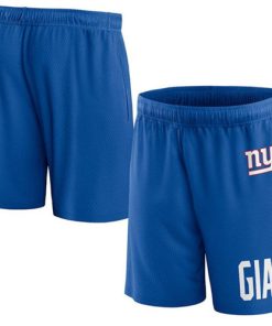 Men's New York Giants Blue Shorts