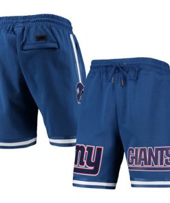 Men's New York Giants Blue Shorts1