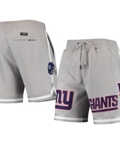 Men's New York Giants Gray Shorts