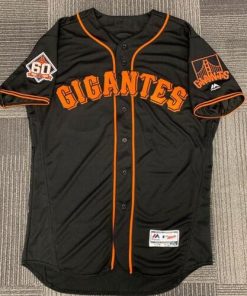 Women's San Francisco Giants Customized Black Stitched Jersey