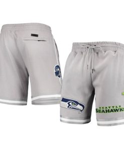 Men's Seattle Seahawks Gray Shorts