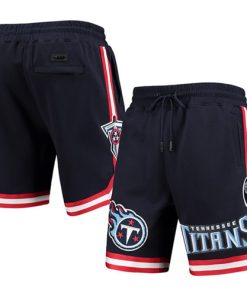 Men's Tennessee Titans Navy Shorts1