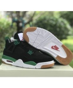 Nike SB x Air Jordan 4 White Green Shoes