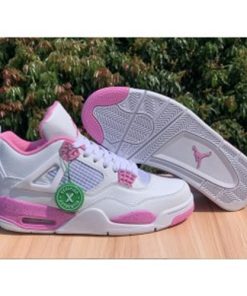 Women Nike Air Jordan 4 Pink Oreo Shoes