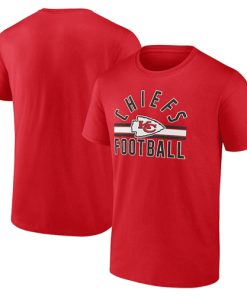 Men's Kansas City Chiefs Red Arch Stripe T-Shirt