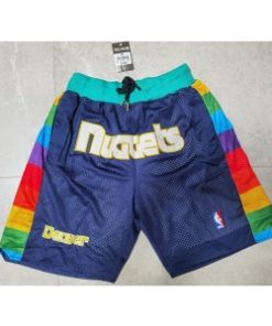 NBA Denver Nuggets Blue Just Don Shorts