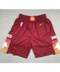 NBA Nuggets Red Shorts