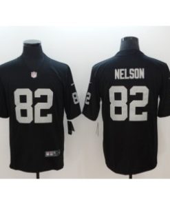 Nike Raiders 82 Nelson Black Vapor Untouchable Limited Men Jersey