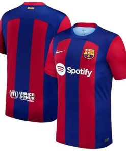 Men's Barcelona Blank 2023-24 Home Soccer Jersey