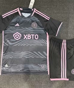 Men's Inter Miami CF Black Soccer Jersey Suit