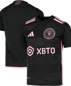 Men's Inter Miami CF Custom Black Soccer Jersey