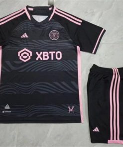 Men's Inter Miami CF Custom Black Soccer Jersey Suit