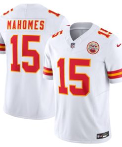 Men's Kansas City Chiefs #15 Patrick Mahomes White 2023 F.U.S.E. Vapor Untouchable Limited Stitched Jersey