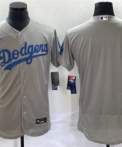 Women Los Angeles Dodgers Blank Gray Stitched Baseball Jersey