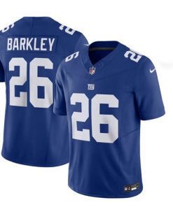 Men's New York Giants #26 Saquon Barkley Blue 2023 F.U.S.E. Vapor Untouchable Limited Stitched Jersey