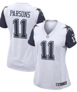 Women's Dallas Cowboys Micah Parsons Nike White jersey