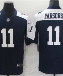 Youth Dallas Cowboys #11 Micah Parsons Navy Stitched Football Jersey