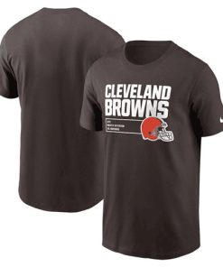 Men's Cleveland Browns Brown Division Essential T-Shirt