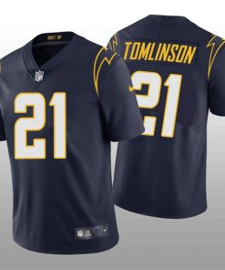 Men's Los Angeles Chargers #21 LaDainian Tomlinson Navy Vapor Untouchable Limited Stitched Jersey