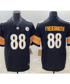 Men's Pittsburgh Steelers #88 Pat Freiermuth Black 2023 F.U.S.E. Vapor Untouchable Limited Jersey