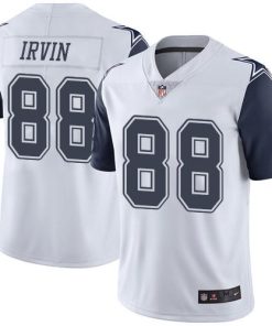 Nike Cowboys #88 Michael Irvin White Men's Stitched NFL Limited Rush Jersey