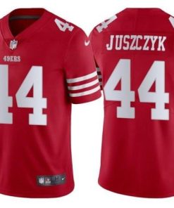 Men’s San Francisco 49ers #44 Kyle Juszczyk Red New Vapor Untouchable Limited Stitched NFL Jersey