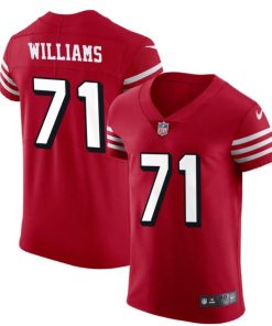 Men’s San Francisco 49ers Trent Williams Red Limited Stitched Jersey