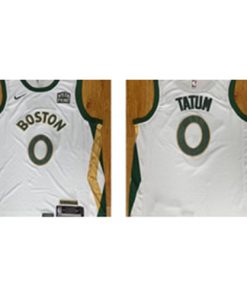NBA Celtics 0 Jayson Tatum White 2024 City Nike Men Jersey