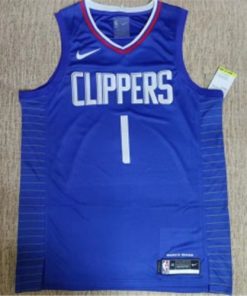 NBA Clippers 1 Harden Blue Nike Men Jersey