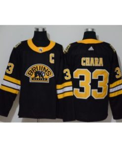 NHL Bruins 33 Zdeno Chara Black 3rd Men Jersey