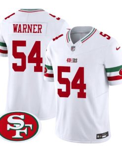 Men’s San Francisco 49ers #54 Fred Warner Mexico stitched Jersey