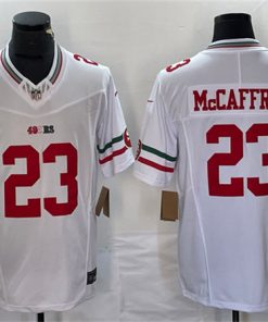 Men's San Francisco 49ers #23 Christian McCaffrey Mexico stitched Jersey