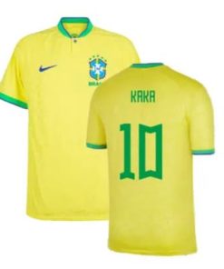 2022-2023 Brazil Home Kaka 10 Vapor Shirt