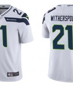 Men's Seattle Seahawks #21 Devon Witherspoon White Vapor Untouchable Limited Stitched Jersey