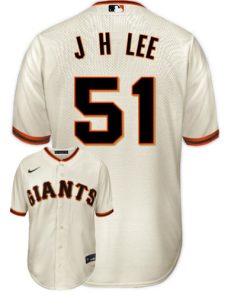 San Francisco Giants 51 Jung Hoo Lee cream jersey