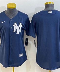 Youth New York Yankees Blank Navy Stitched Jersey
