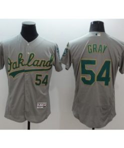 Athletics 54 Gray Grey Flexbase Men Jersey
