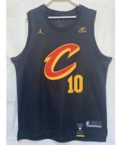Cavaliers 10 Darius Garland Jordan Men Jersey