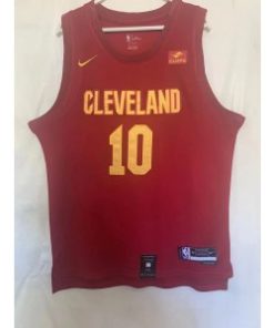 Cavaliers 10 Darius Garland Red Men Jersey