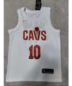 Cavaliers 10 Darius Garland White Men Jersey