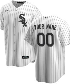 Chicago White Sox Active Player Custom White Cool Base Stitched Baseball Jersey