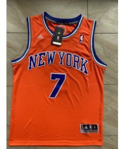 Knicks 7 Carmelo Anthony New Orange Men Jersey