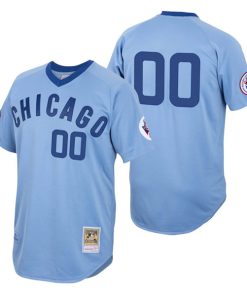 Men's Chicago Cubs ACTIVE PLAYER Custom Blue Stitched Jersey