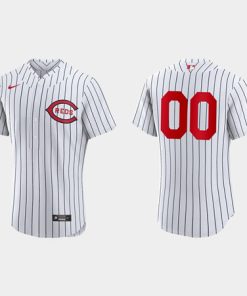 Men's Cincinnati Reds Active Player Custom 2022 White Field Of Dreams Stitched Baseball Jersey