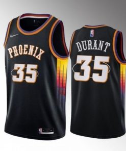 Men's Phoenix Suns #35 Kevin Durant Black 2022-23 Statement Edition Edition Stitched Basketball Jersey