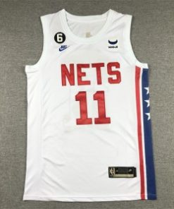 Nets 11 Kyrie Irving 2022-23 New White Men Jersey