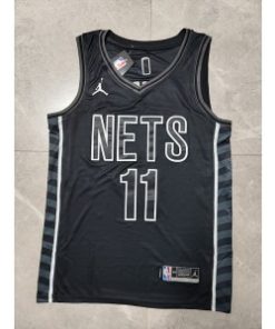Nets 11 Kyrie Irving Black 2022-23 Jordan Men Jersey