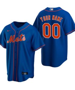 New York Mets Active Player Custom Royal Cool Base Stitched Baseball Jersey